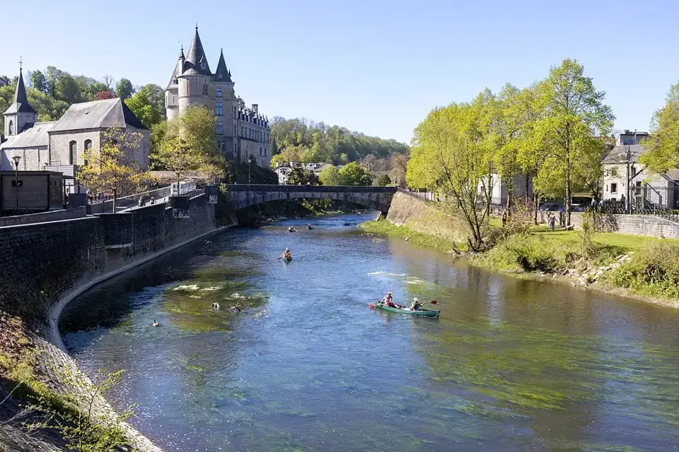 Kajakken op de Ourthe
