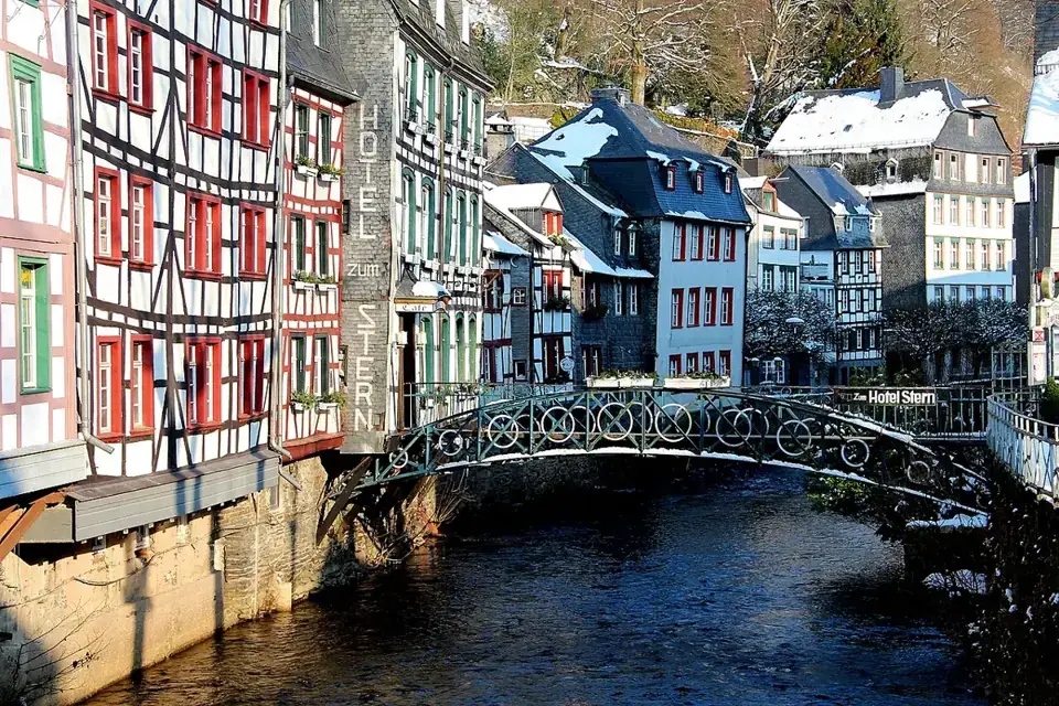Het vakwerkcentrum van Monschau